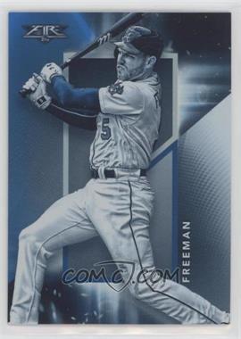 2019 Topps Fire - En Fuego - Blue Chip #EF-18 - Freddie Freeman