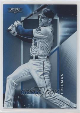 2019 Topps Fire - En Fuego - Blue Chip #EF-18 - Freddie Freeman