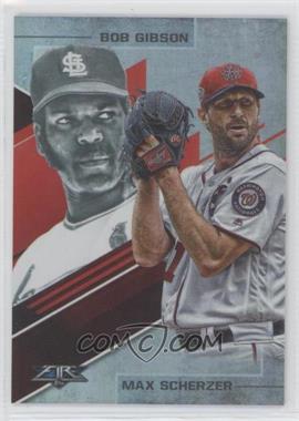 2019 Topps Fire - Lasting Legacies #LL-9 - Bob Gibson, Max Scherzer