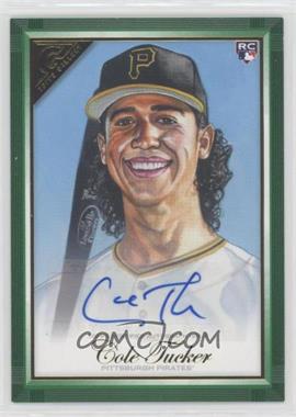 2019 Topps Gallery - [Base] - Green Autographs #128 - Cole Tucker /99