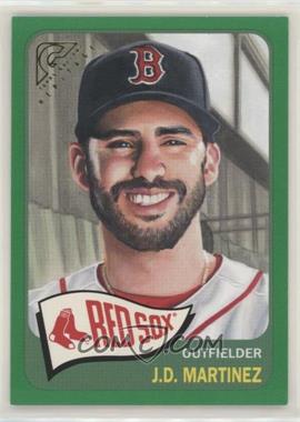 2019 Topps Gallery - Heritage - Green #HT-6 - J.D. Martinez /250