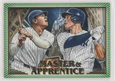 2019 Topps Gallery - Master and Apprentice - Green #MA-RJ - Babe Ruth, Aaron Judge /250