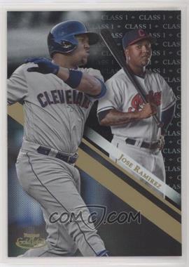 2019 Topps Gold Label - [Base] - Class 1 Black #20 - Jose Ramirez