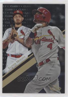 2019 Topps Gold Label - [Base] - Class 1 Black #58 - Yadier Molina