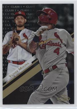 2019 Topps Gold Label - [Base] - Class 1 Black #58 - Yadier Molina