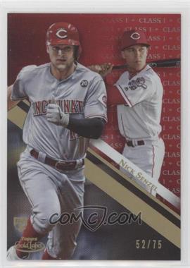 2019 Topps Gold Label - [Base] - Class 1 Red #57 - Nick Senzel /75