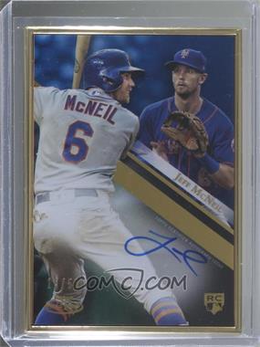 2019 Topps Gold Label - Framed Autographs - Blue #GLA-JM - Jeff McNeil /50