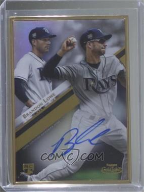 2019 Topps Gold Label - Framed Autographs #GLA-BL - Brandon Lowe