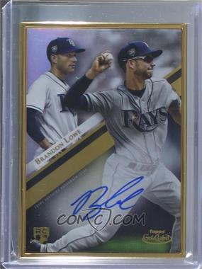 2019 Topps Gold Label - Framed Autographs #GLA-BL - Brandon Lowe