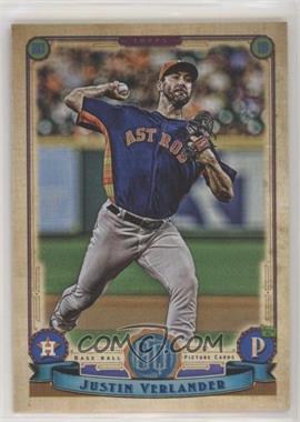 2019 Topps Gypsy Queen - [Base] - Bazooka Back #111 - Justin Verlander