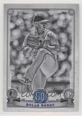 2019 Topps Gypsy Queen - [Base] - Black & White #232 - Dylan Bundy /50