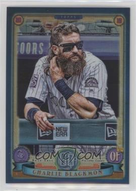 2019 Topps Gypsy Queen - [Base] - Chrome Indigo #11 - Charlie Blackmon /150