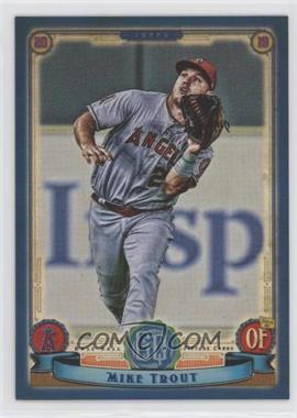 2019 Topps Gypsy Queen - [Base] - Indigo #1 - Mike Trout /250