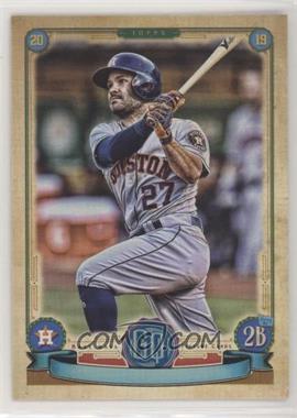 2019 Topps Gypsy Queen - [Base] - Missing Nameplate Variation #166 - Jose Altuve