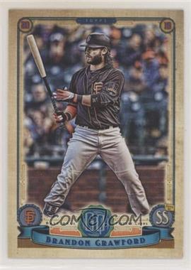 2019 Topps Gypsy Queen - [Base] #265 - Brandon Crawford