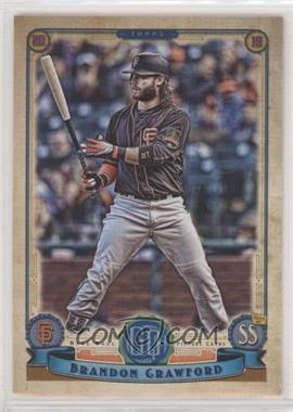 2019 Topps Gypsy Queen - [Base] #265 - Brandon Crawford