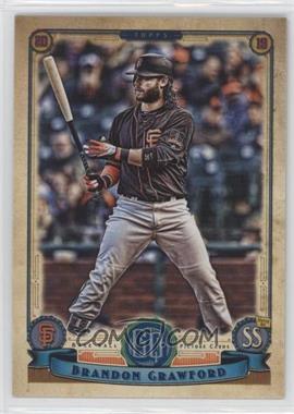 2019 Topps Gypsy Queen - [Base] #265 - Brandon Crawford