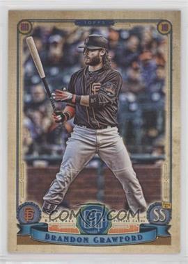 2019 Topps Gypsy Queen - [Base] #265 - Brandon Crawford