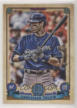 2019 Topps Gypsy Queen - [Base] #99.1 - Christian Yelich