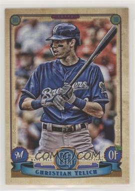 2019 Topps Gypsy Queen - [Base] #99.1 - Christian Yelich