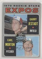 1970 Rookie Stars - Garry Jestadt, Carl Morton (50th Anniversary Logo in the Mi…