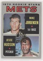 1970 Rookie Stars - Mike Jorgensen, Jesse Hudson (50th Anniversary Logo in Midd…