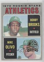 Bobby Brooks, Mike Olivo (50th Anniversary Logo on Right) [Good to VG…