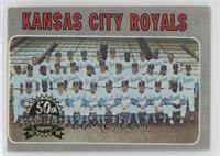 Kansas City Royals Team (50th Anniversary Logo on Left) [EX to NM]