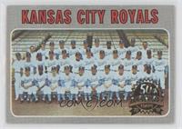 Kansas City Royals Team (50th Anniversary Logo on Right) [Good to VG&…
