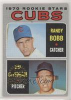 1970 Rookie Stars - Randy Bobb, Jim Cosman (50th Anniversary Logo on Left)
