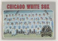 Chicago White Sox Team (50th Anniversary Logo on Right)