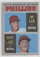 1970 Rookie Stars - Joe Lis, Scott Reid (50th Anniversary Logo on Right)