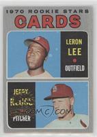 Cardinals Rookie Stars (Leron Lee, Jerry Reuss) [Good to VG‑EX]