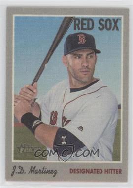 2019 Topps Heritage - 1970 Cloth Stickers #10 - J.D. Martinez