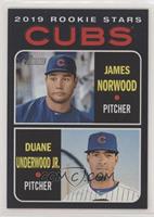 Rookie Stars - Duane Underwood Jr., James Norwood #/50