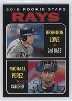 Rookie Stars - Brandon Lowe, Michael Perez #/50