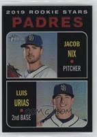 Rookie Stars - Jacob Nix, Luis Urias #/70