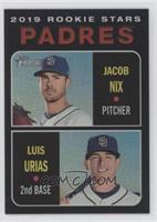 Rookie Stars - Jacob Nix, Luis Urias #/70