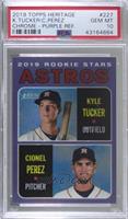 Rookie Stars - Kyle Tucker, Cionel Perez [PSA 10 GEM MT]