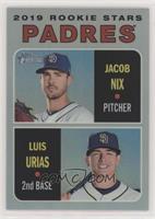 Rookie Stars - Jacob Nix, Luis Urias #/570
