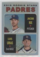 Rookie Stars - Jacob Nix, Luis Urias #/570