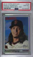 Dereck Rodriguez [PSA 10 GEM MT] #/570