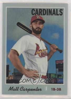 2019 Topps Heritage - [Base] - Chrome Refractor #THC-438 - Short Print - Matt Carpenter /570