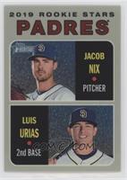 Rookie Stars - Jacob Nix, Luis Urias #/999