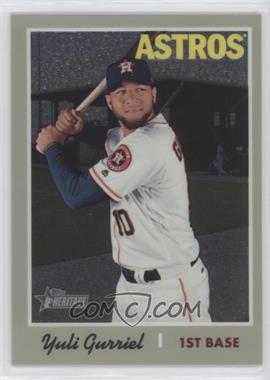 2019 Topps Heritage - [Base] - Chrome #THC-382 - Yuli Gurriel /999