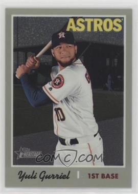 2019 Topps Heritage - [Base] - Chrome #THC-382 - Yuli Gurriel /999