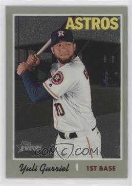 2019 Topps Heritage - [Base] - Chrome #THC-382 - Yuli Gurriel /999