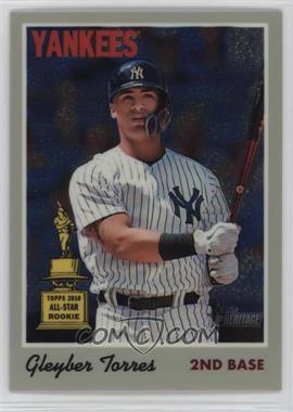 2019 Topps Heritage - [Base] - Chrome #THC-413 - Short Print - Gleyber Torres /999