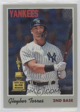 2019 Topps Heritage - [Base] - Chrome #THC-413 - Short Print - Gleyber Torres /999