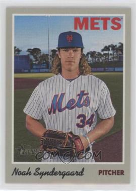 2019 Topps Heritage - [Base] - French Text OPC Back #83 - Noah Syndergaard